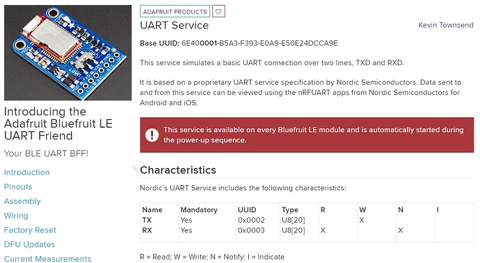 2020-05-25 16_02_38-UART Service _ Introducing the Adafruit Bluefruit LE UART Friend _ Adafruit Lear