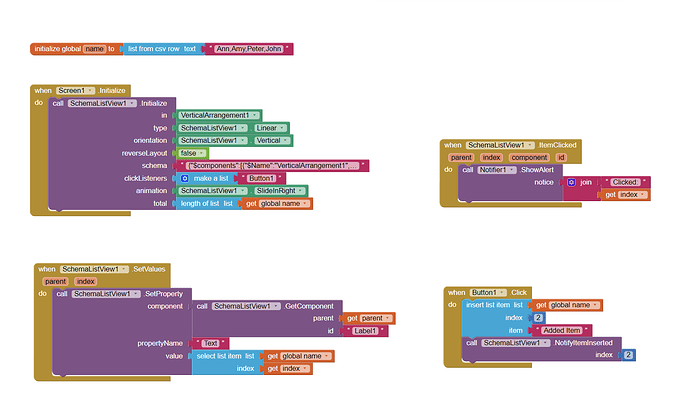 screen1 component