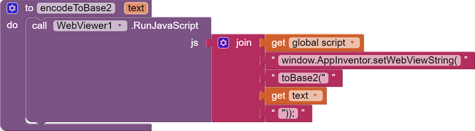 encodeToBinary