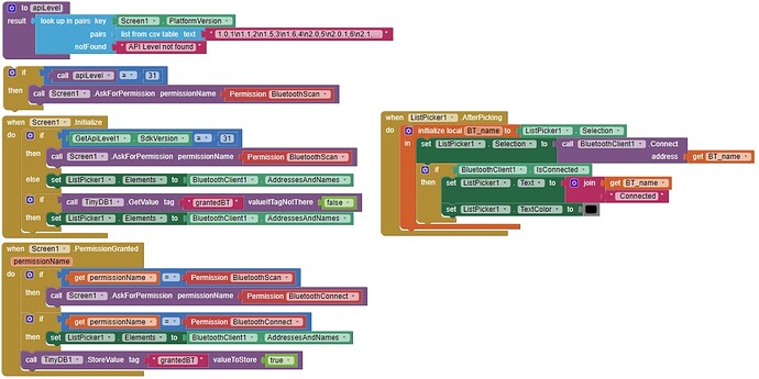 Bluetooth blocks