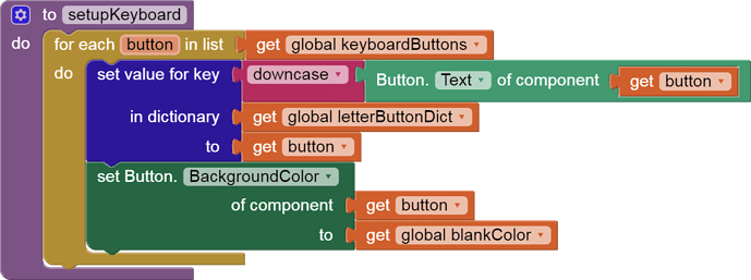 setupKeyboard