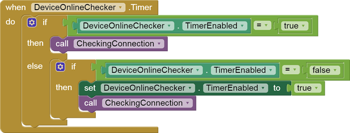 ehrn DeviceOnlineChecker Timer