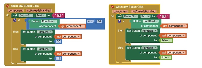 highlightButtonsAnyComponent