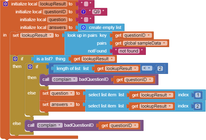 lookupResultTesting