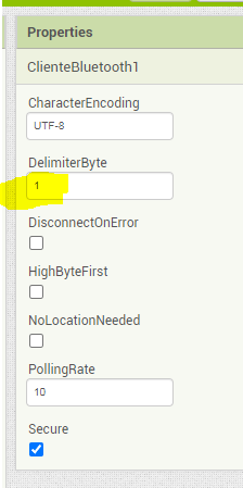 Delimiter Byte