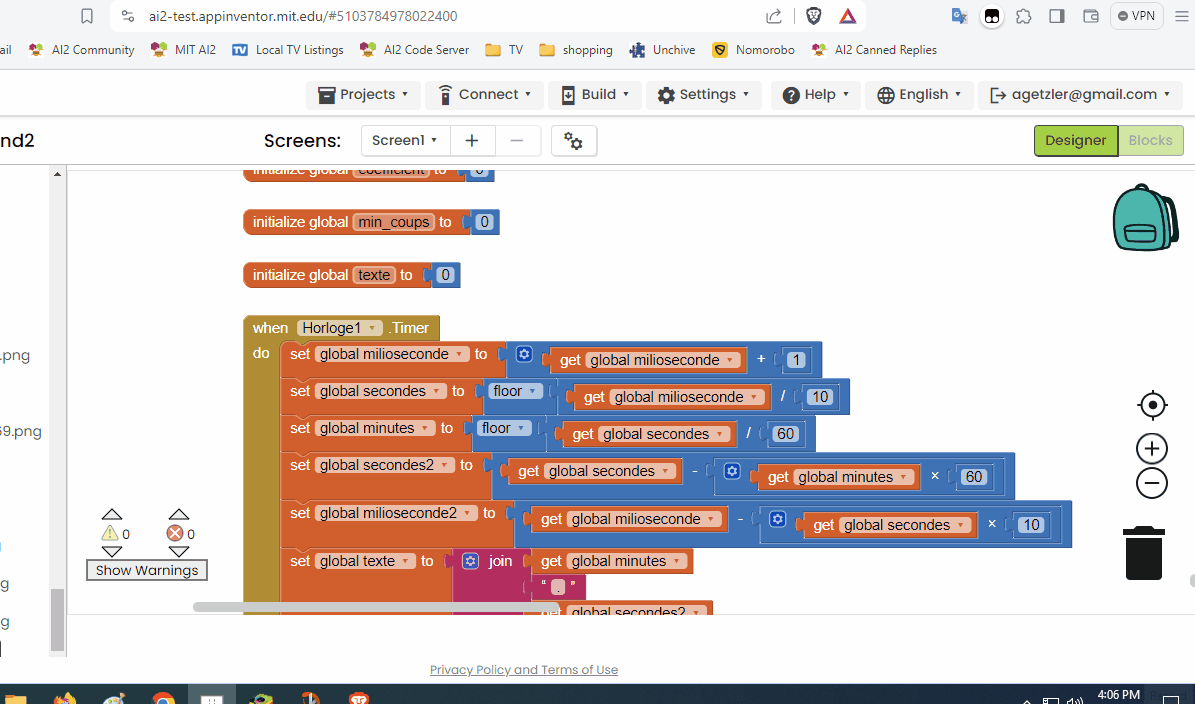 bottom inch lost in blocks editor