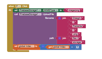 Blocks firebase