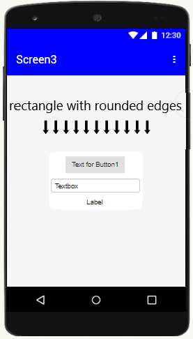 Rounded edges