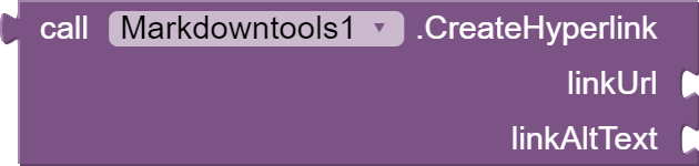 call  Markdowntools1 .CreateHyperlink linkUrl linkAltText