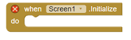 WHENscreen1DOTinitialise
